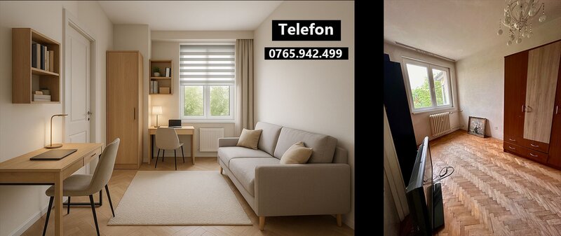 Costin Georgian Apartament 3 camere  Metrou Costin Georgian - 2 min