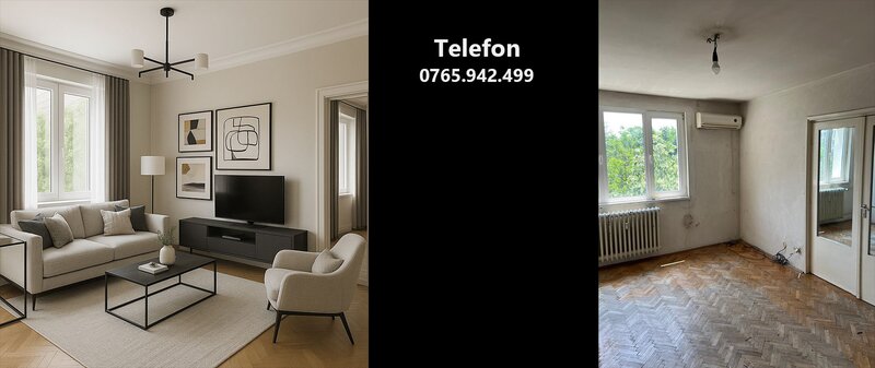 Costin Georgian Apartament 3 camere  Metrou Costin Georgian - 2 min
